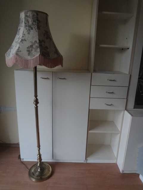 Лампион от Германия със стойка от месинг