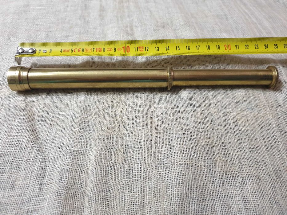 Бронзов далекоглед и Бронзови  камбани  ,звънци  с ръкохватка- 2 броя