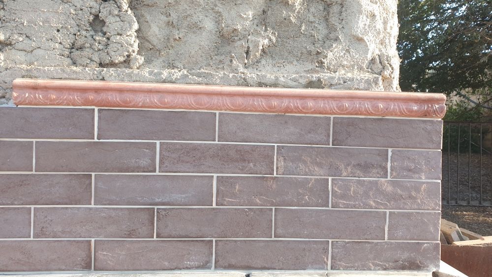 Облицованый материал клинкер