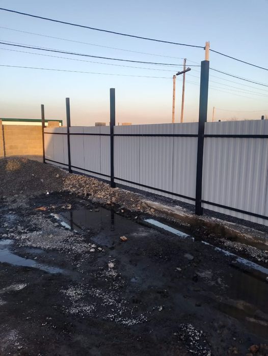 Забор     ворота