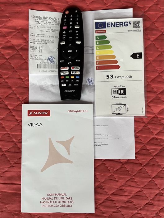 TV 4K LED (127 cm, garantie)