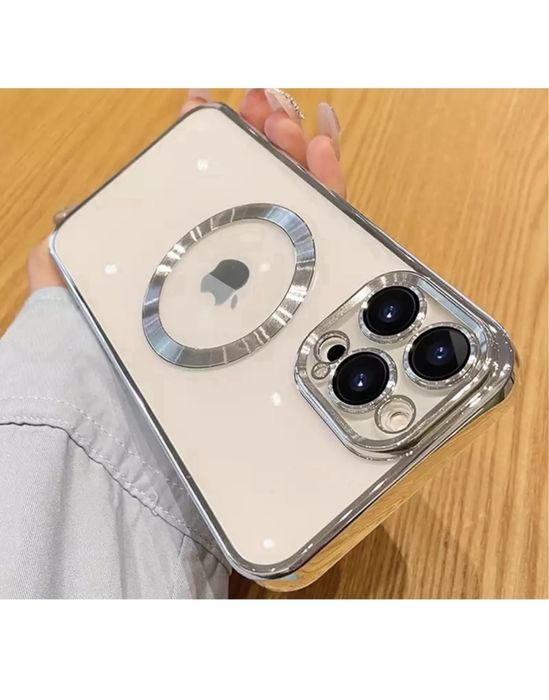 Iphone 13/14/15/16E/17/PRO/MAX Husa Softy Luxury Incarcare Magsafe