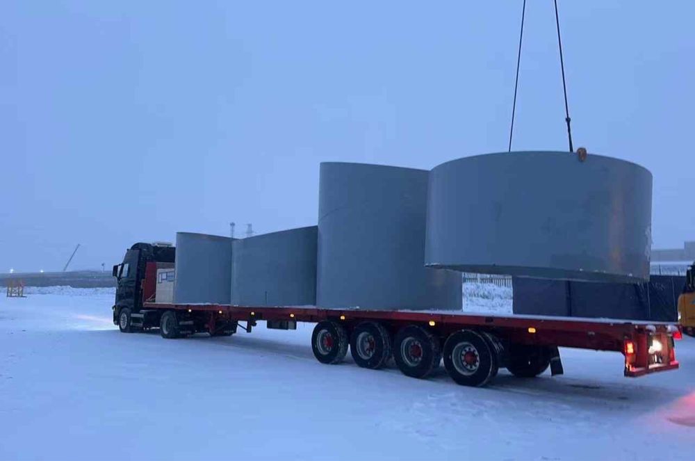 Перевозка крупногабаритных грузов Трал Фуры Фура Площадка доставка