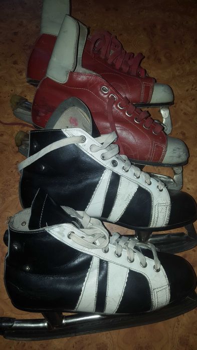 Коньки кожа, советского производства