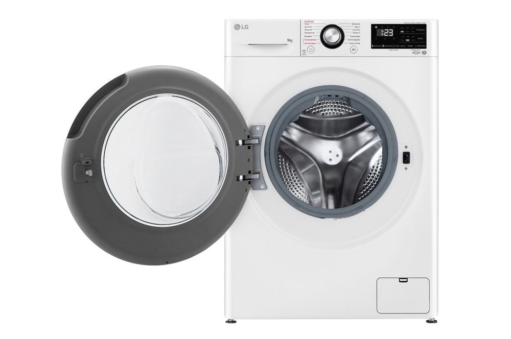 Стиральная машина LG 9 кг - AIDD™ | Steam™ | Элегантный дизайн