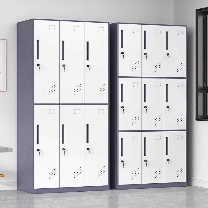 Шкаф для одежды / спортзал /много дверный дверный / металлический