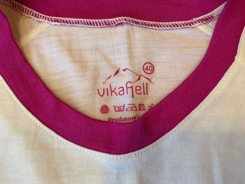 Vikafjell-оригинална тениска 100% вълна мерино ,40 м