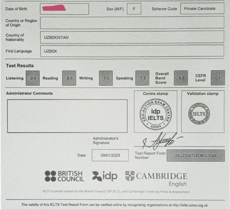 Английский язык/ IELTS/ Cefr/ multilevel/ ingliz tili