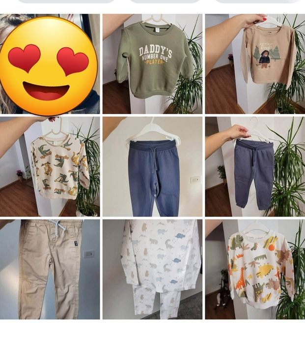 Pijama băiețel 98-104