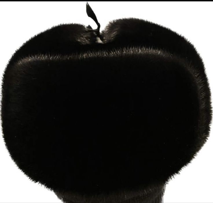 Мужская норковая ушанка