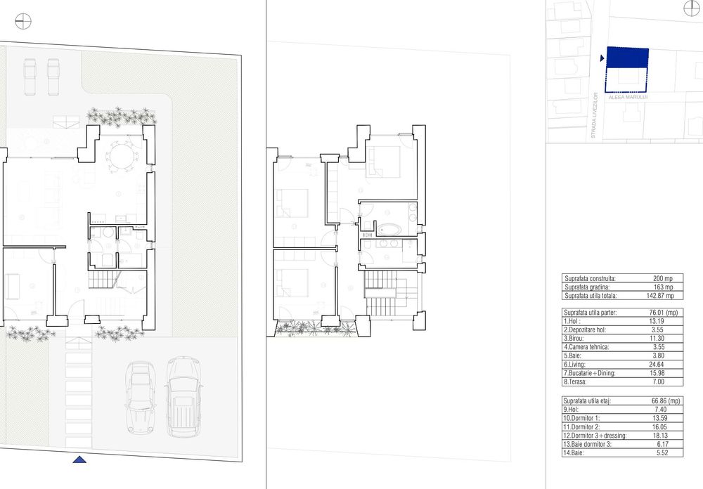 Duplex Premium de vânzare | La gri | 200 mp construiți |