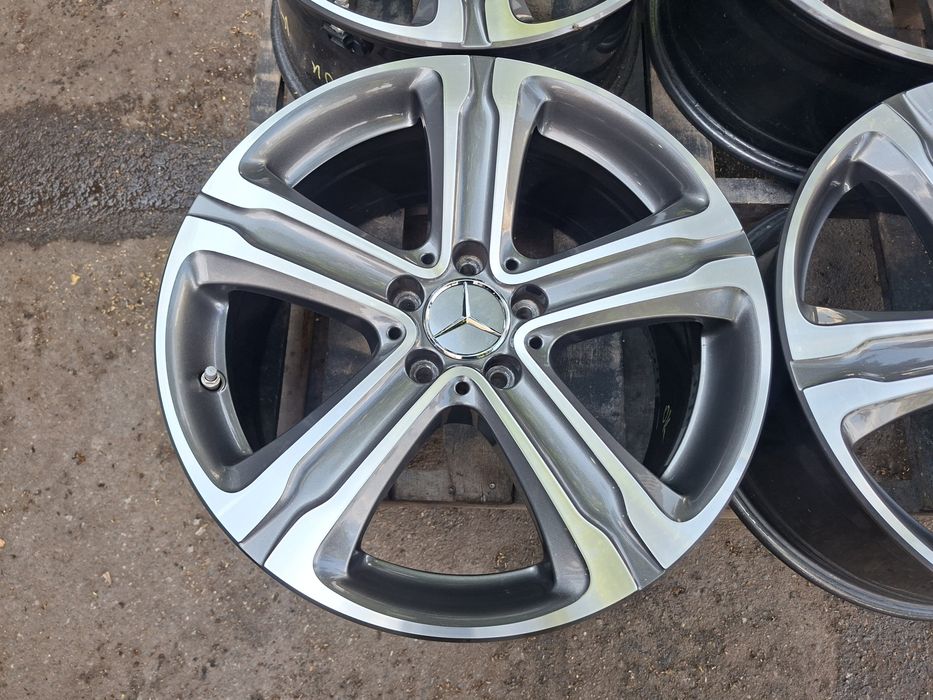 Като нови 18" 5Х112мм Мерцедес Оригинални Алуминиеви джанти, 5x112mm Mercedes-Benz