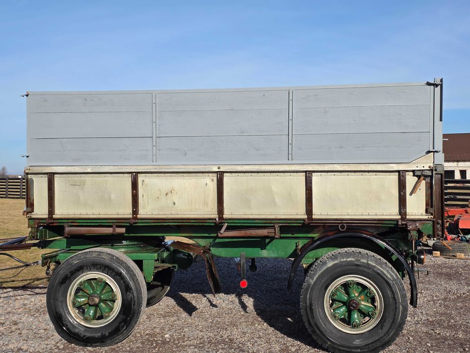 Remorcă basculabilă 12 tone după tractor