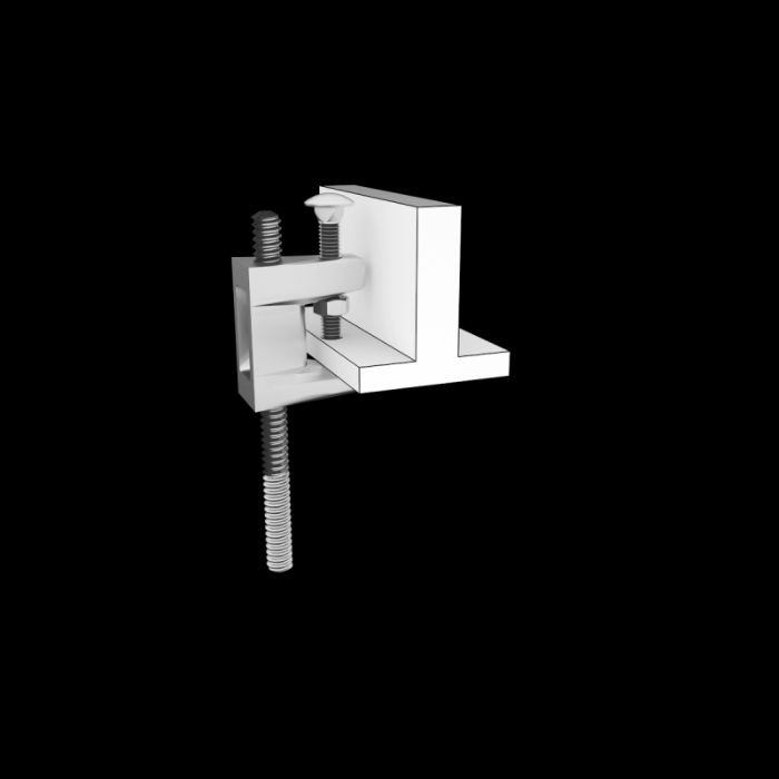 colier tip menghina suport sistem fixare cu surub pentru tija filetata