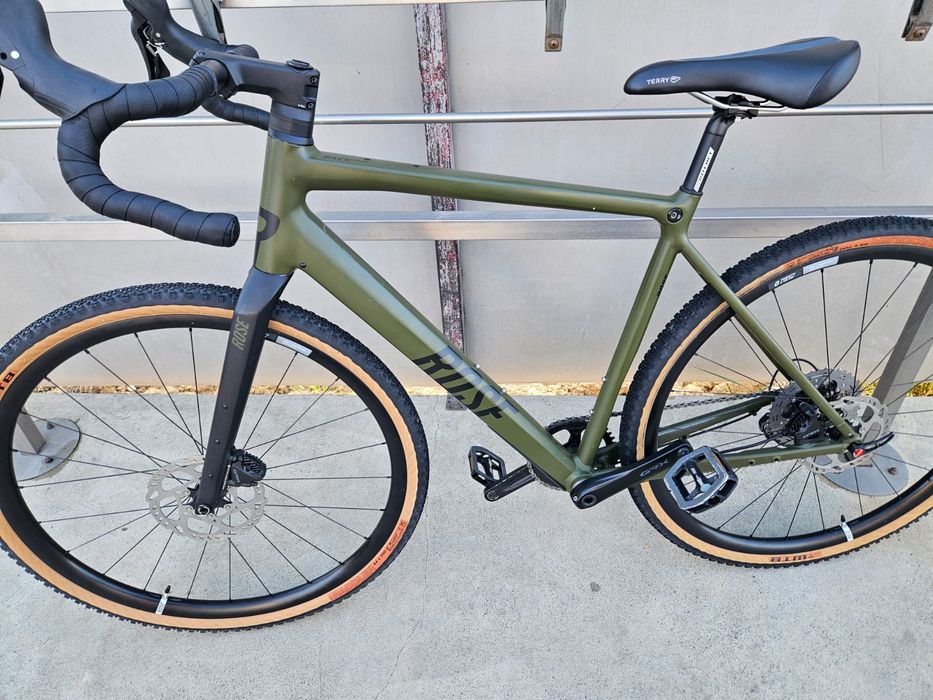 Bicicleta gravel rose full Shimano grx 1x11