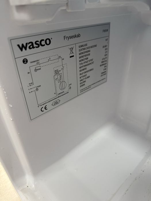 Фризер Wasco А+ бял