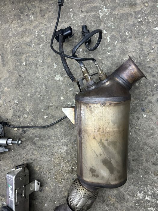 Dpf filtru particule bmw f10 f11 f20 f21 f30 f31 f15 x5 N47 CARCASA