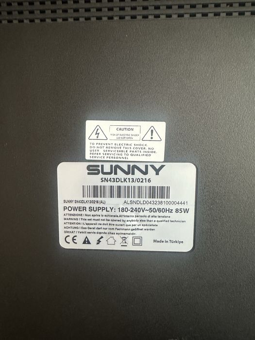 Vand TV Sunny 110cm