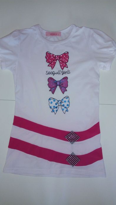 Сет / Комплект тениска/ клин момиче р-р 122/128