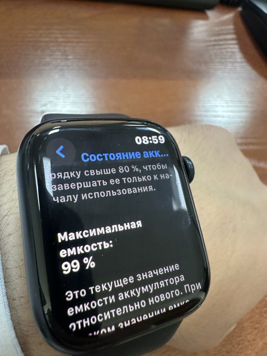 Iwatch 9 series 45mm midnight