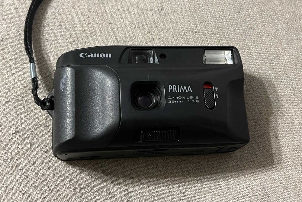 Aparat foto Canon Prima Junior 35mm probat functional vintage