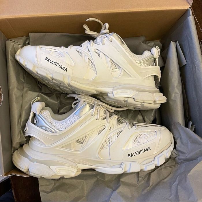 Balenciaga Track (Alb/negru/roz)