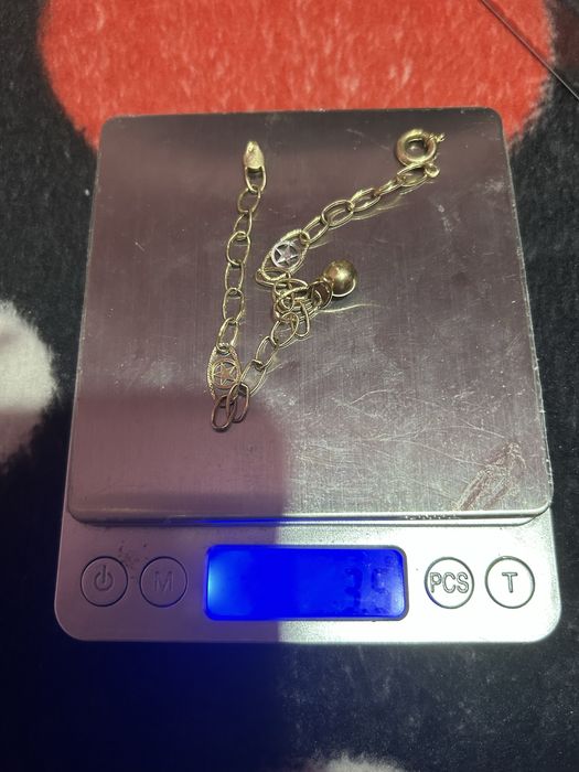 Set lant si bratara aur 14k