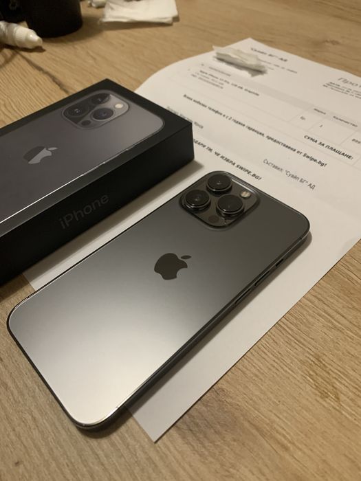 Iphone 13 Pro с ГАРАНЦИЯ и 100% Батерия! Отлично състояние,Цял пакет