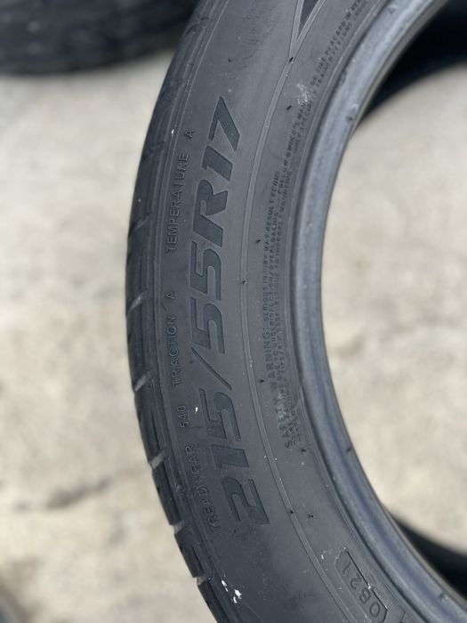 Б/У шины летние, 215/55/17