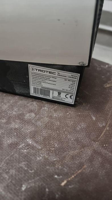 Aeroterma electrica rotunda, Trotec TDS20R – 3 kW