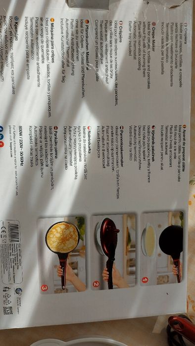 Aparat pentru preparat clatite