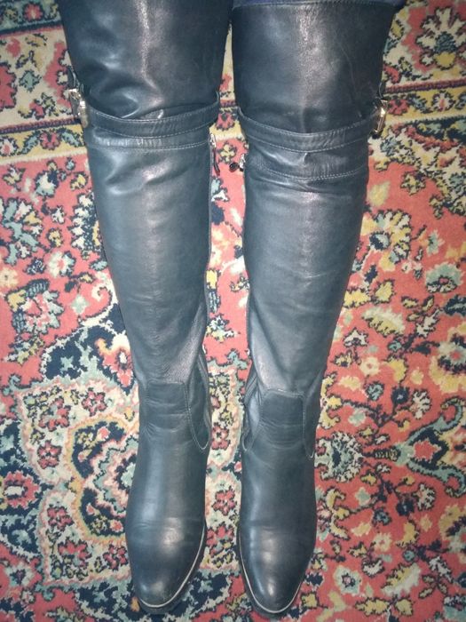 Демисезонные ботфорты 36-37 размера