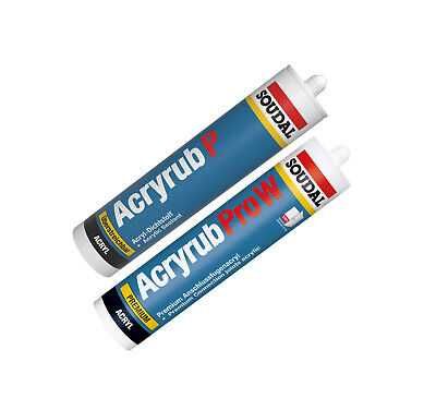 Soudal Acryrub — это акриловый герметик