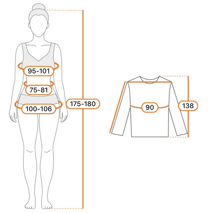 Лонгслив-туника Л размер