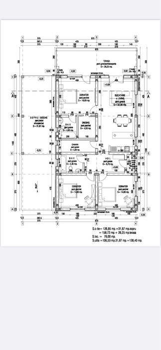 Casa la rosu + teren, ST:900 mp, NalatVad la iesire din Hateg-HD