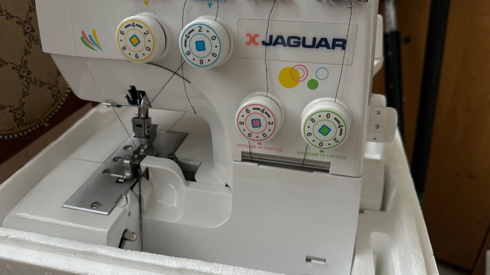 jaguar оверлок для одежды