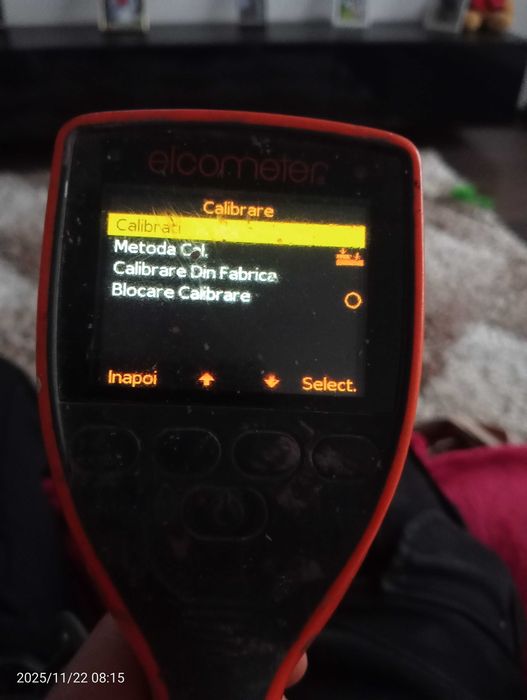 Aparat elcometer de masurare a grosimii stratului de vopsea auto/naval