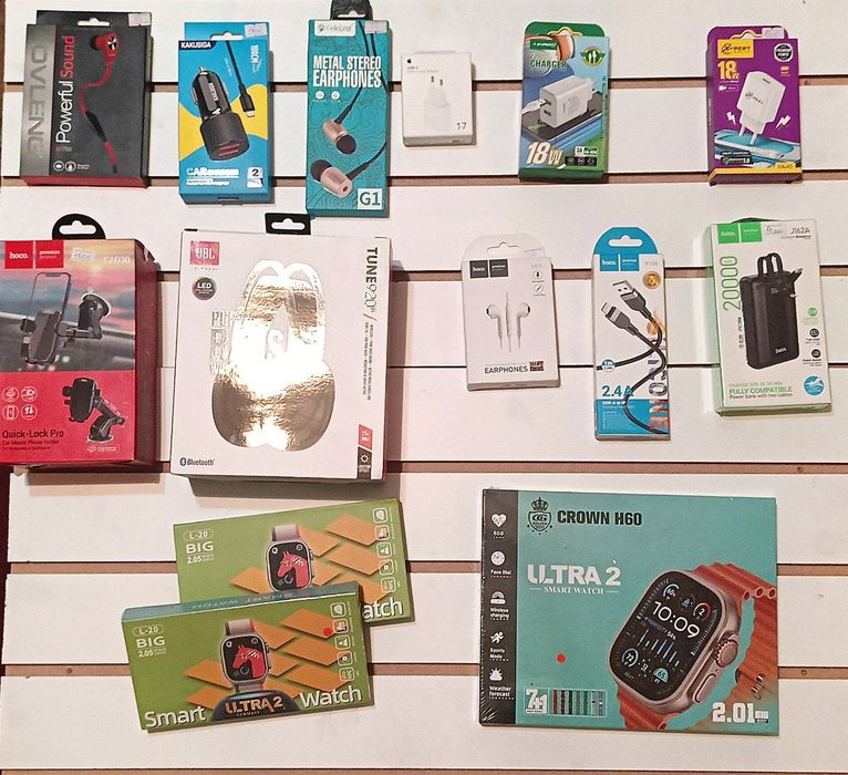 Аксессуары для телефонов и машин