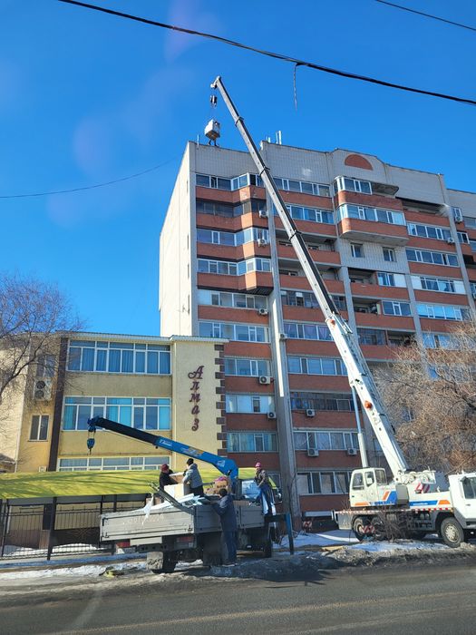 Услуги автокрана и агп