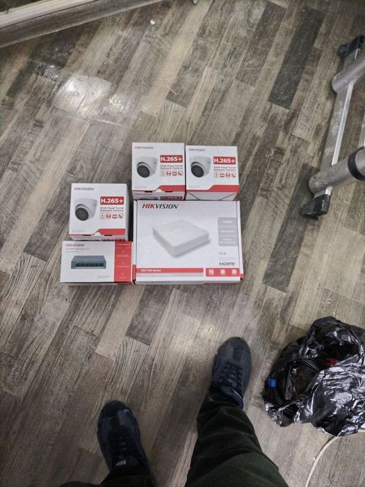 Kamera oʻrnatish xizmati Domofon, Turnikit, Elektromontaj xizmatlari