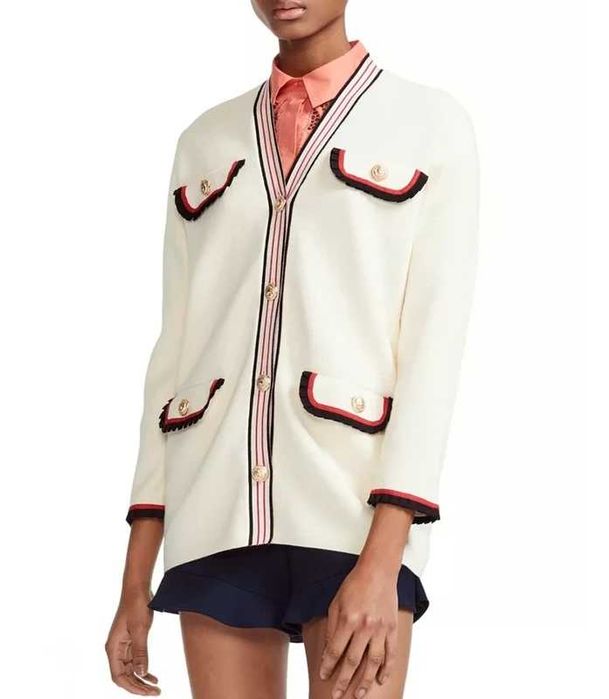 Maje, Cardigan din bumbac, 36 FR / S