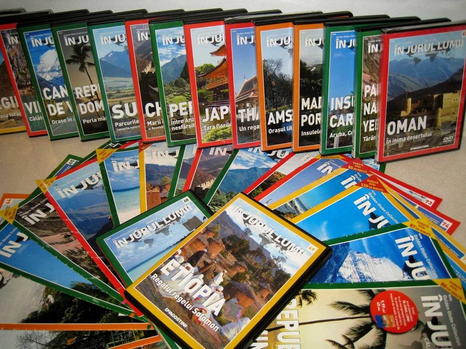DVD FILME Documentare DeAgostini Călătorii fascinante În jurul lumii