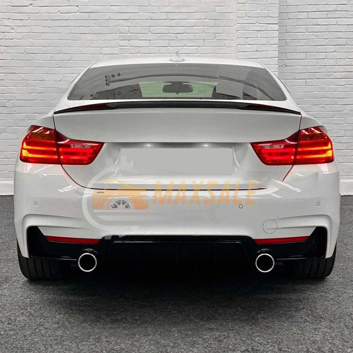 Лип спойлер BMW 4 серия F32 багажник M Performance style броня м пакет