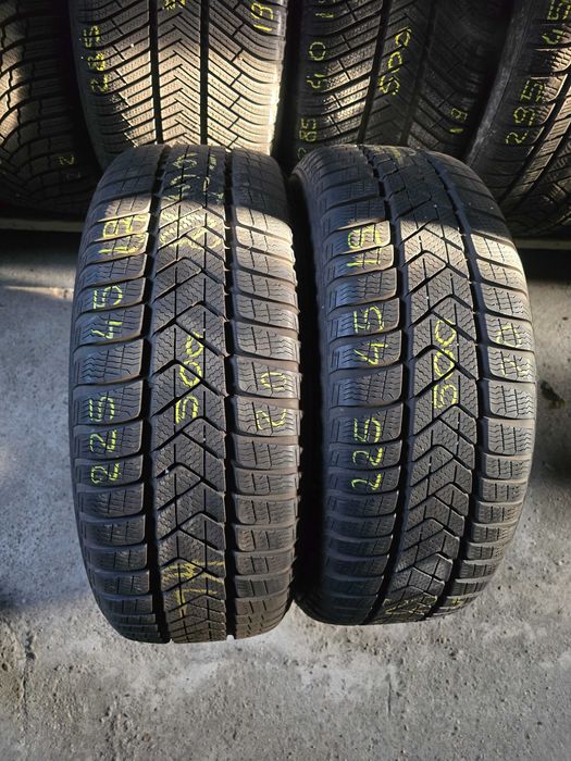 2x 225 45 19 Pirelli Sottozero 3 Iarna