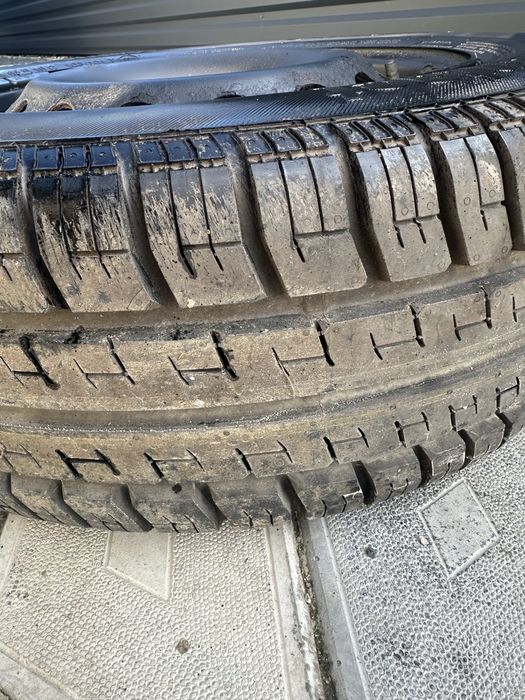 Vand roata de rezerva tabla Mercedes / volkswagen 5 x 120 + cauciuc 205 / 65 / R16 C Continental  - sprinter / duba