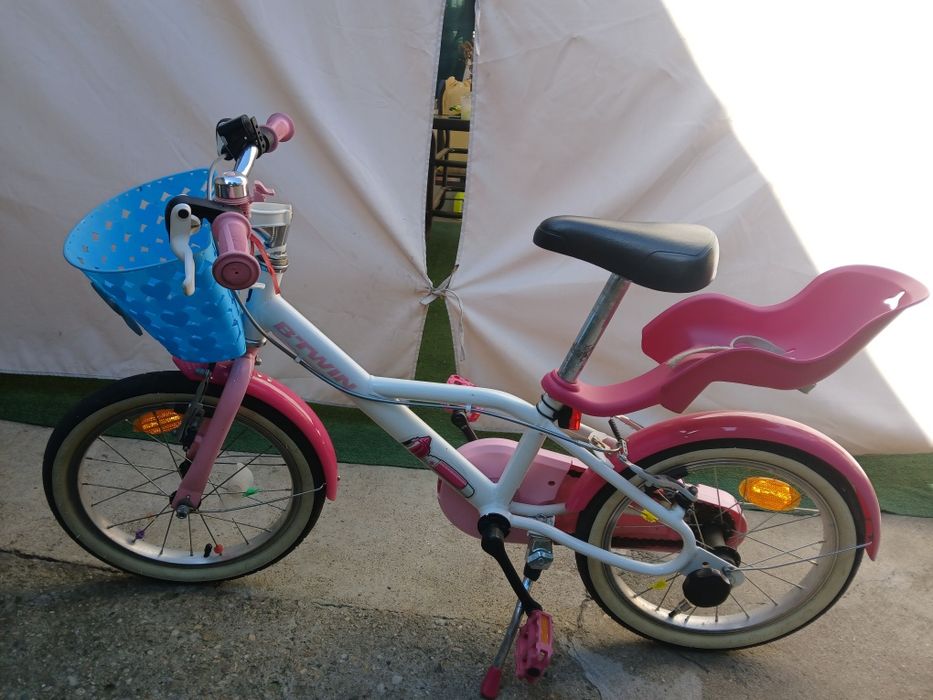 Bicicletă btwin 16” 500 DOCTOGIRL Fete 4-6 ani

Bicicletă Decathlon pe