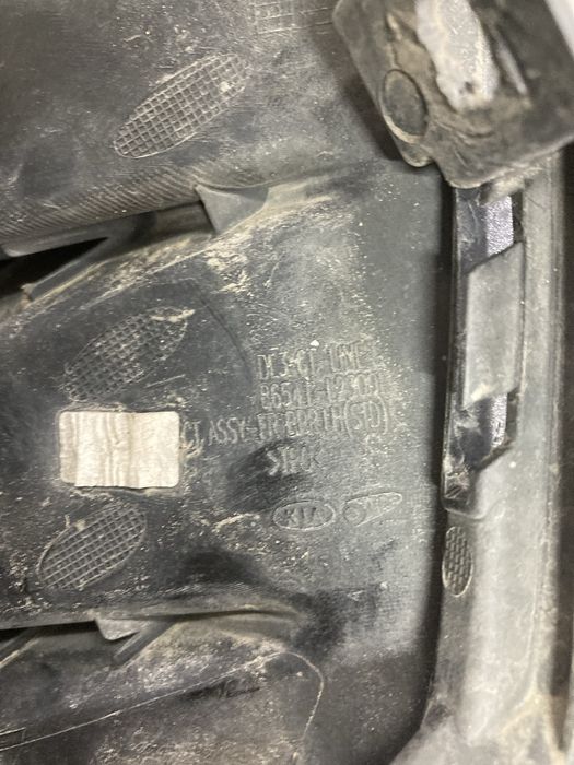 Заглушка туманника киа к5 gt line