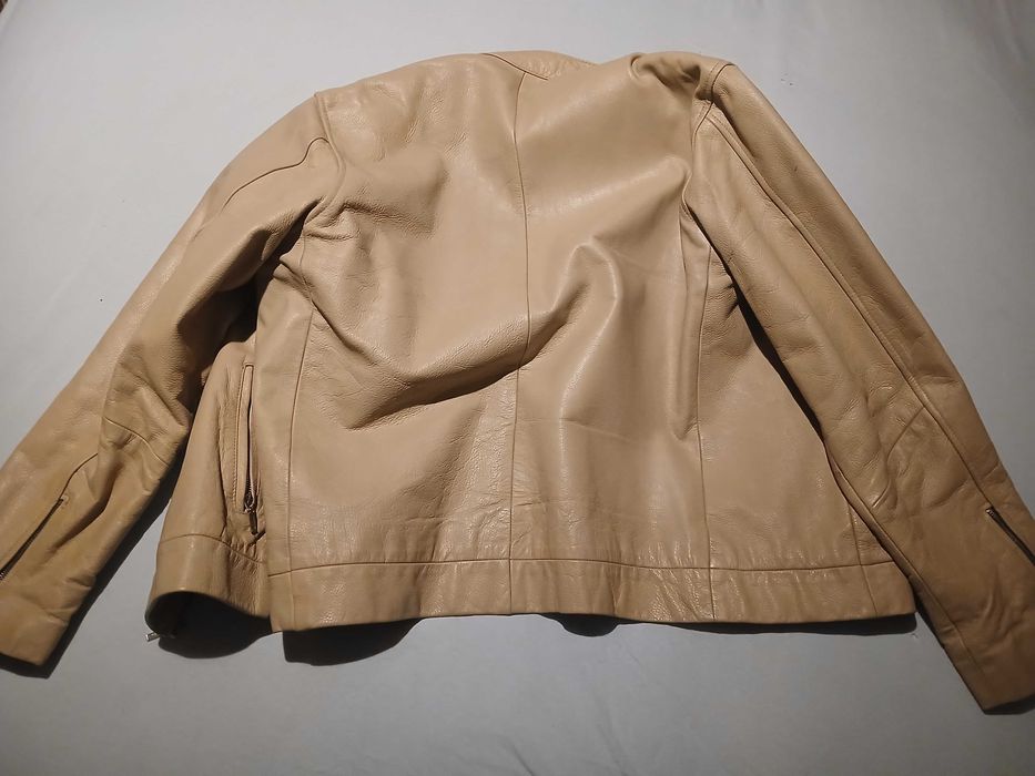 Яке от естествена кожа