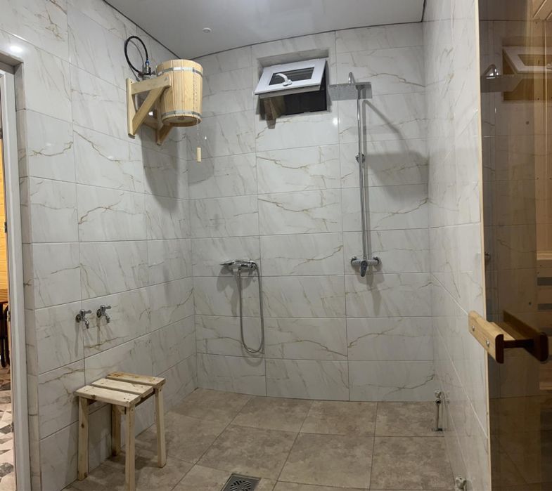 Семейная баня на дровах