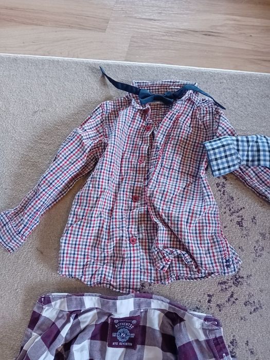 lot gradinita next 2 3 ani 98 haine copil baiat baietel 3 camasi blugi